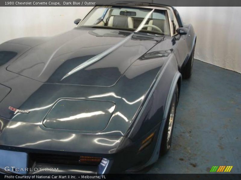 Dark Blue / Oyster 1980 Chevrolet Corvette Coupe