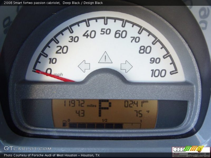 Deep Black / Design Black 2008 Smart fortwo passion cabriolet