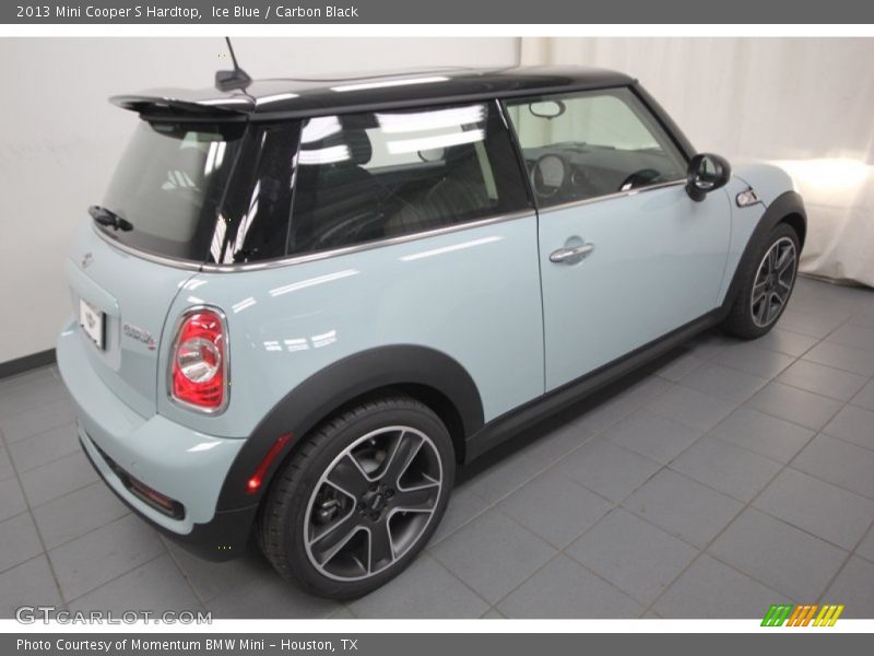 Ice Blue / Carbon Black 2013 Mini Cooper S Hardtop