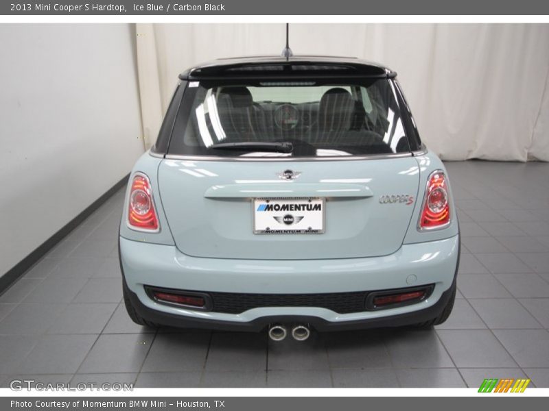 Ice Blue / Carbon Black 2013 Mini Cooper S Hardtop