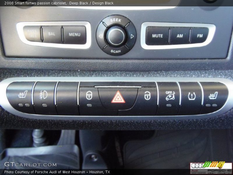 Deep Black / Design Black 2008 Smart fortwo passion cabriolet