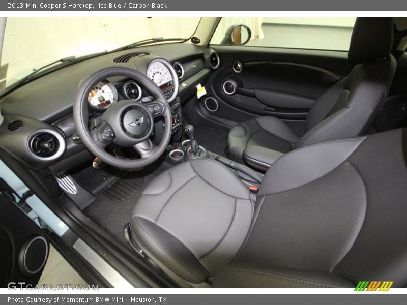 Ice Blue / Carbon Black 2013 Mini Cooper S Hardtop