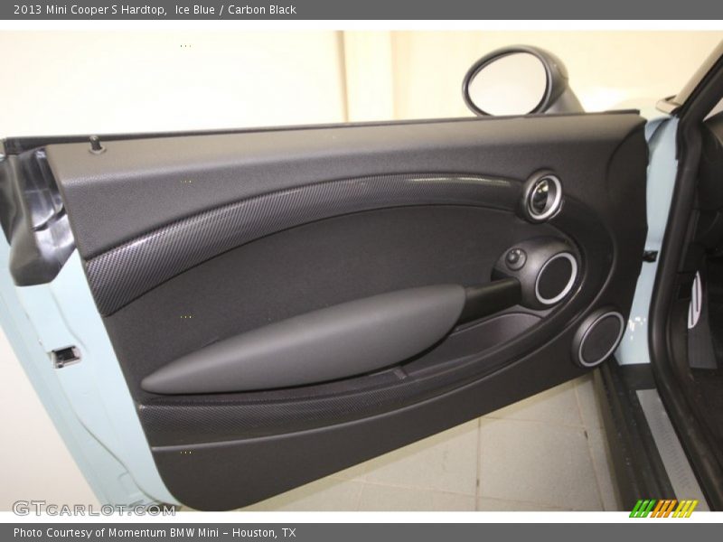 Ice Blue / Carbon Black 2013 Mini Cooper S Hardtop