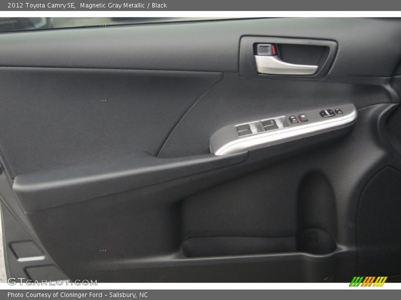 Magnetic Gray Metallic / Black 2012 Toyota Camry SE