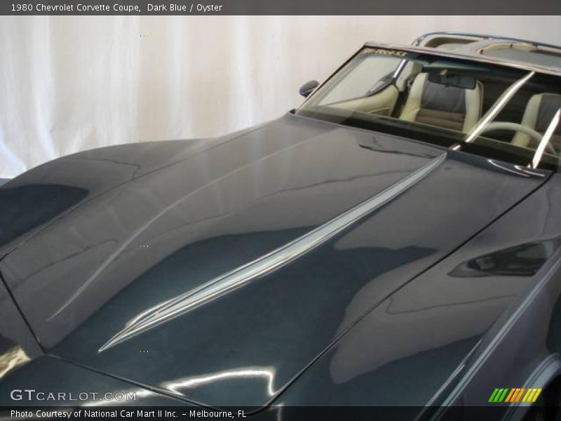 Dark Blue / Oyster 1980 Chevrolet Corvette Coupe