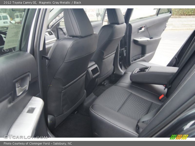 Magnetic Gray Metallic / Black 2012 Toyota Camry SE