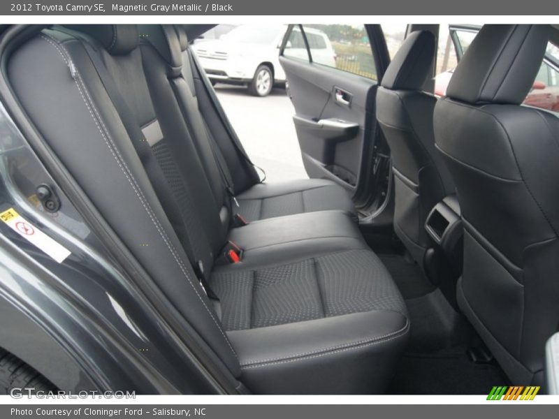 Magnetic Gray Metallic / Black 2012 Toyota Camry SE