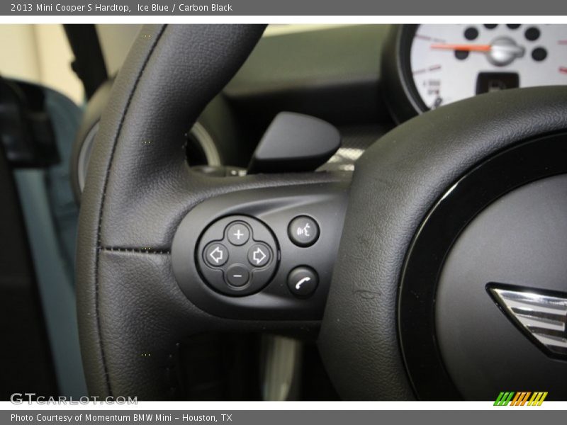 Ice Blue / Carbon Black 2013 Mini Cooper S Hardtop