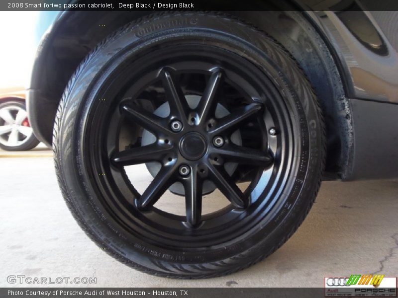 Deep Black / Design Black 2008 Smart fortwo passion cabriolet