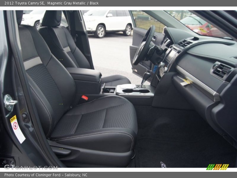 Magnetic Gray Metallic / Black 2012 Toyota Camry SE