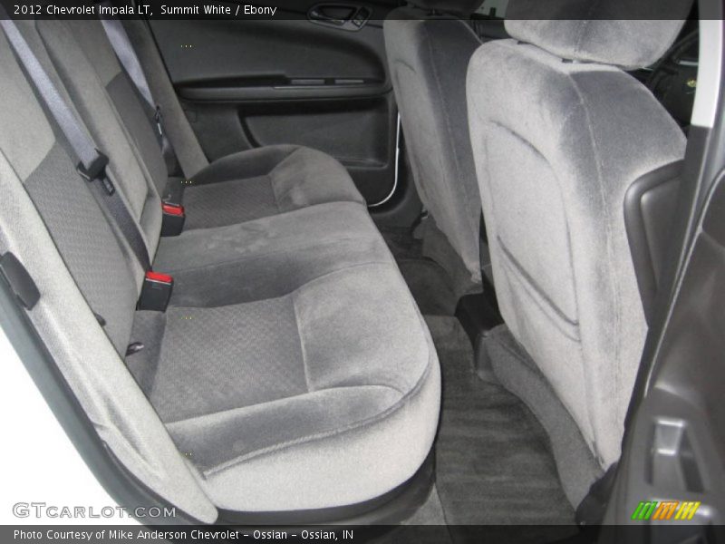 Summit White / Ebony 2012 Chevrolet Impala LT