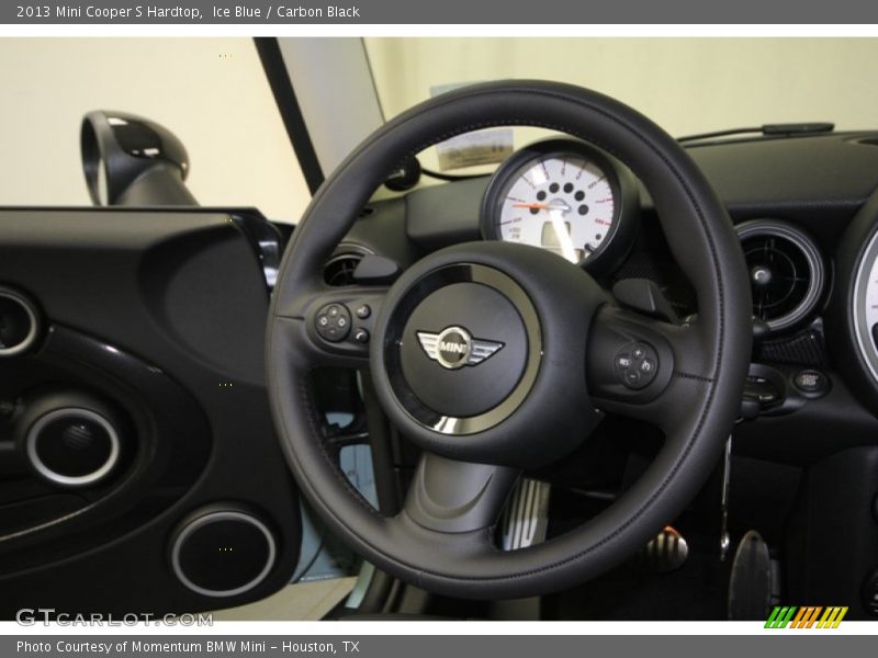 Ice Blue / Carbon Black 2013 Mini Cooper S Hardtop