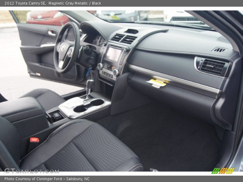 Magnetic Gray Metallic / Black 2012 Toyota Camry SE