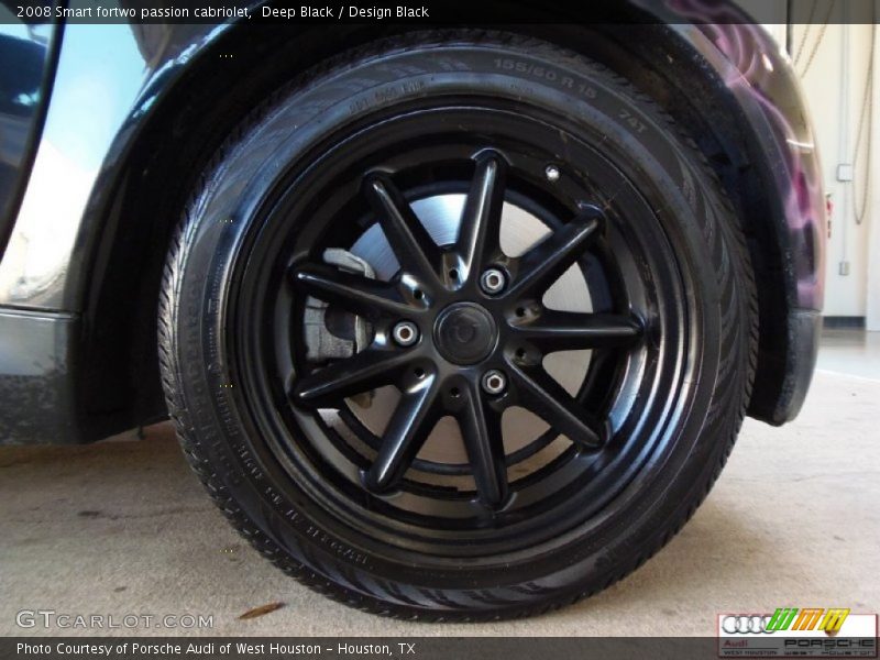 Deep Black / Design Black 2008 Smart fortwo passion cabriolet