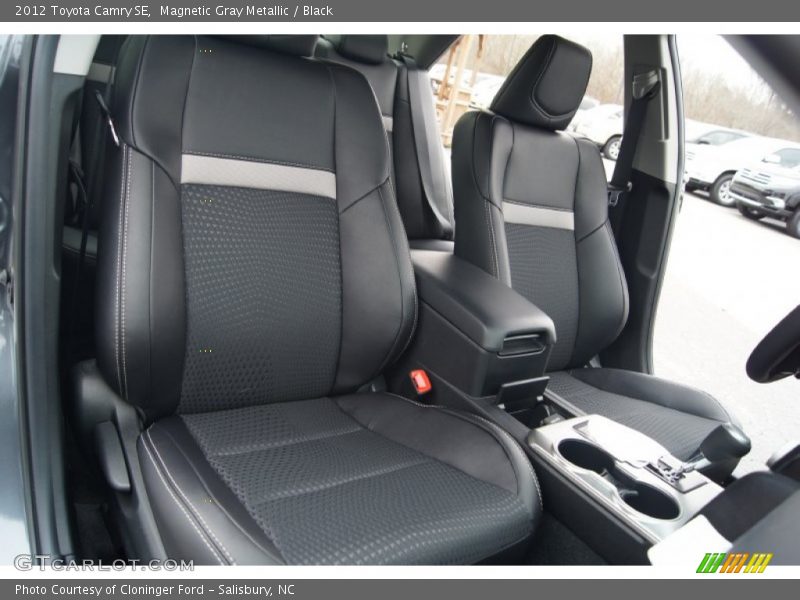 Magnetic Gray Metallic / Black 2012 Toyota Camry SE