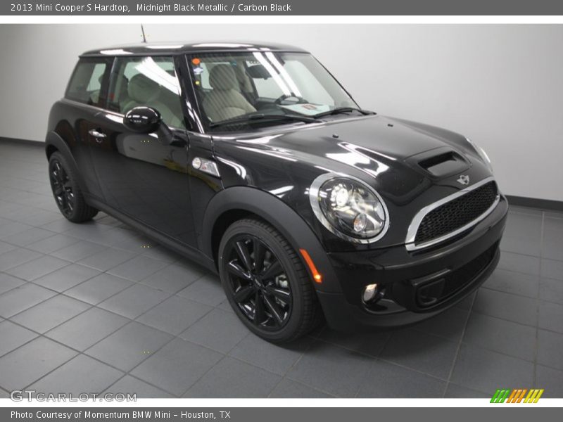 Midnight Black Metallic / Carbon Black 2013 Mini Cooper S Hardtop