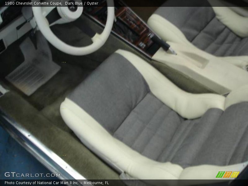 Dark Blue / Oyster 1980 Chevrolet Corvette Coupe