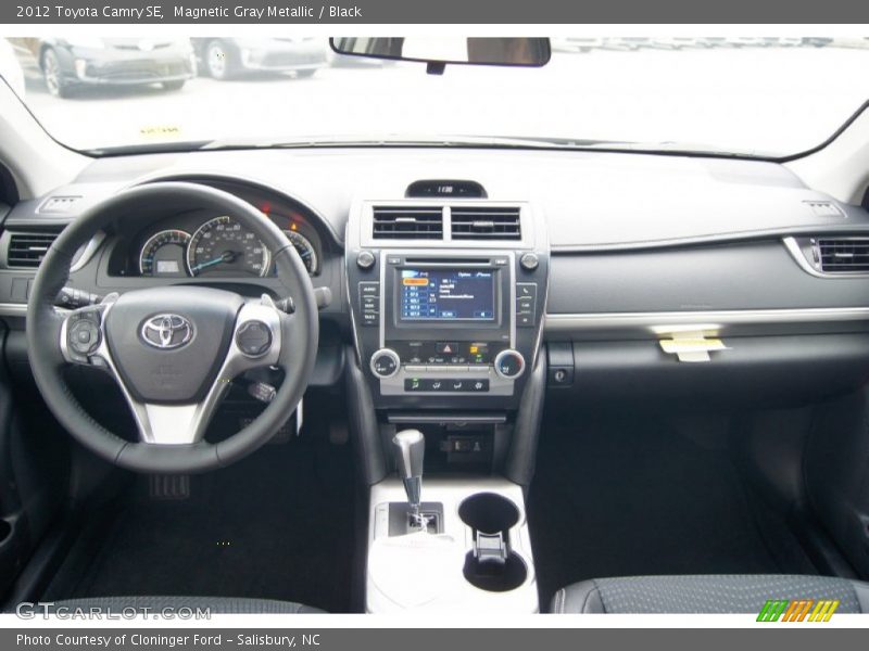Magnetic Gray Metallic / Black 2012 Toyota Camry SE