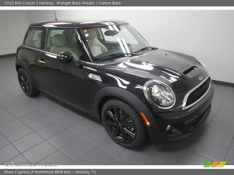 Midnight Black Metallic / Carbon Black 2013 Mini Cooper S Hardtop