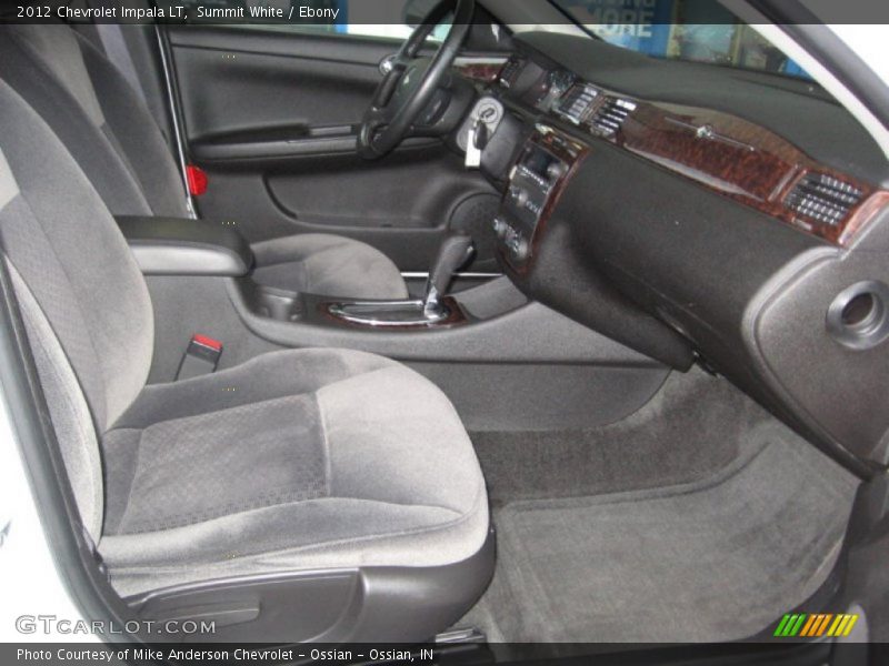 Summit White / Ebony 2012 Chevrolet Impala LT