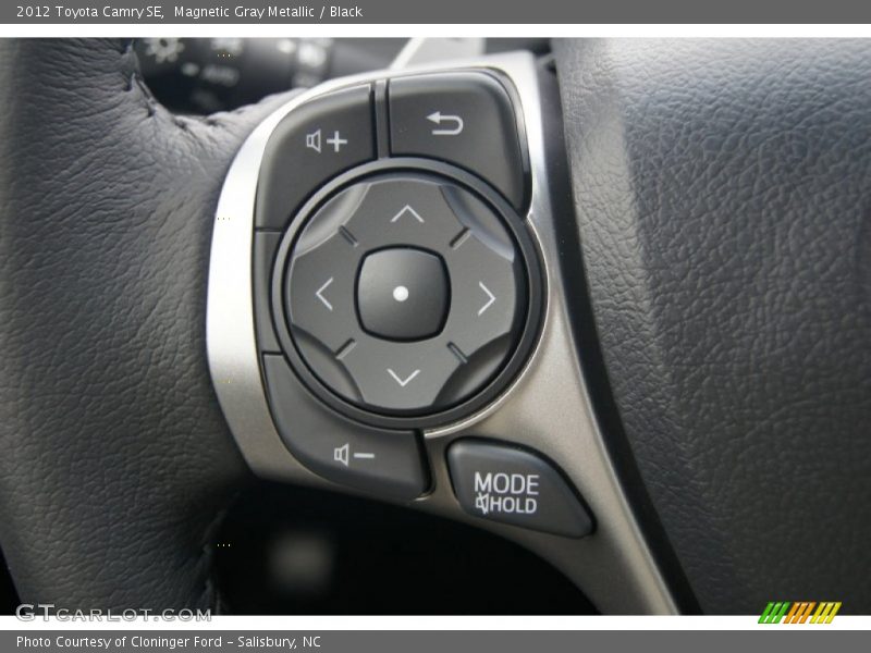 Magnetic Gray Metallic / Black 2012 Toyota Camry SE