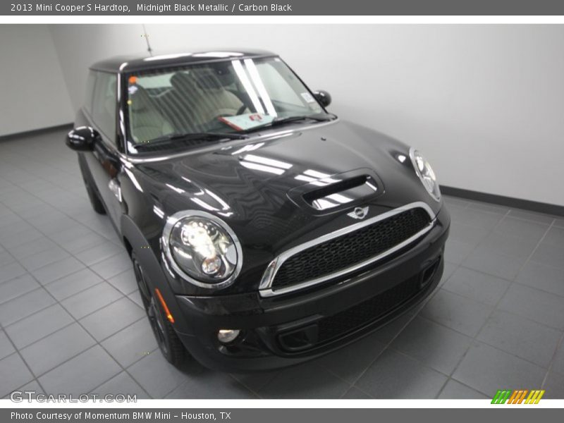 Midnight Black Metallic / Carbon Black 2013 Mini Cooper S Hardtop