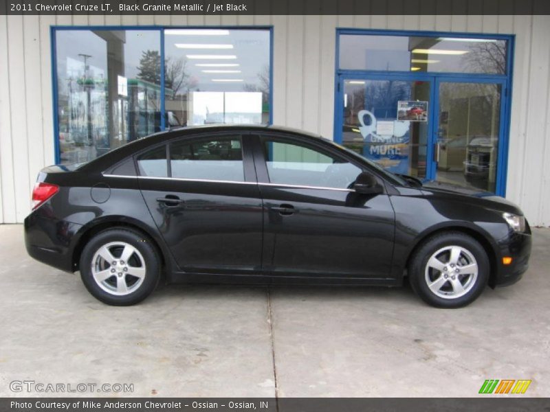 Black Granite Metallic / Jet Black 2011 Chevrolet Cruze LT