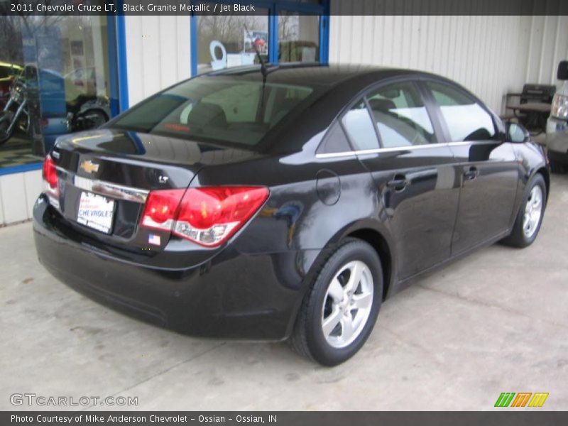 Black Granite Metallic / Jet Black 2011 Chevrolet Cruze LT