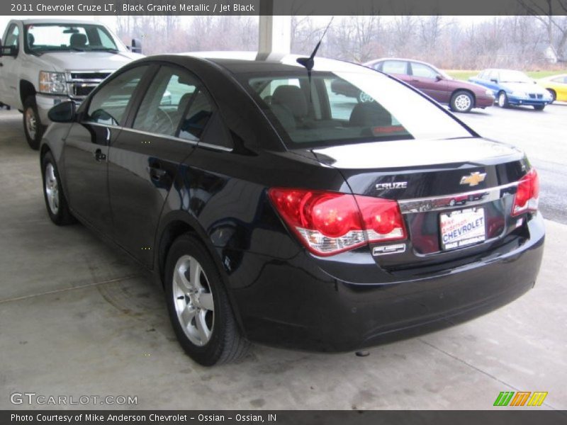 Black Granite Metallic / Jet Black 2011 Chevrolet Cruze LT