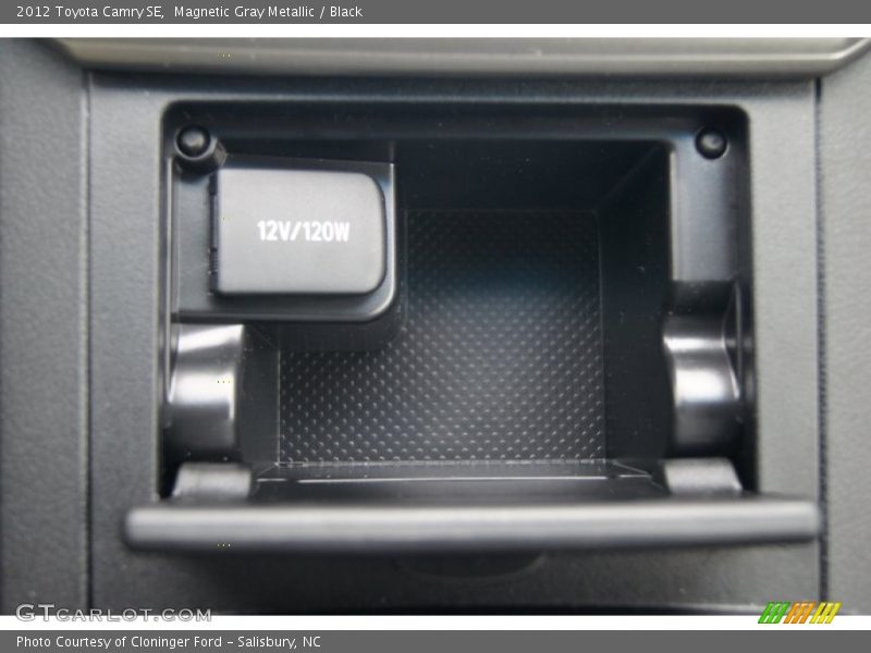 Magnetic Gray Metallic / Black 2012 Toyota Camry SE