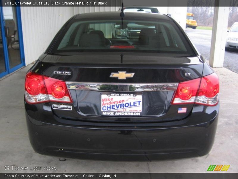 Black Granite Metallic / Jet Black 2011 Chevrolet Cruze LT