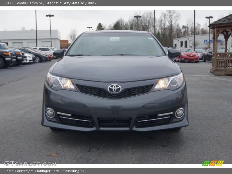 Magnetic Gray Metallic / Black 2012 Toyota Camry SE