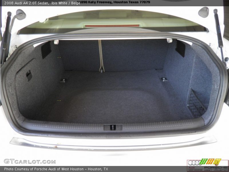 Ibis White / Beige 2008 Audi A4 2.0T Sedan