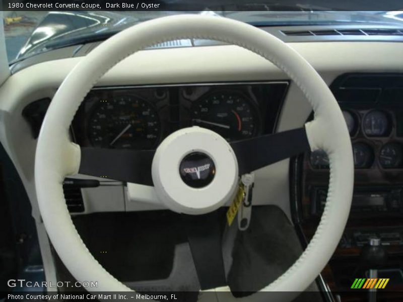 Dark Blue / Oyster 1980 Chevrolet Corvette Coupe