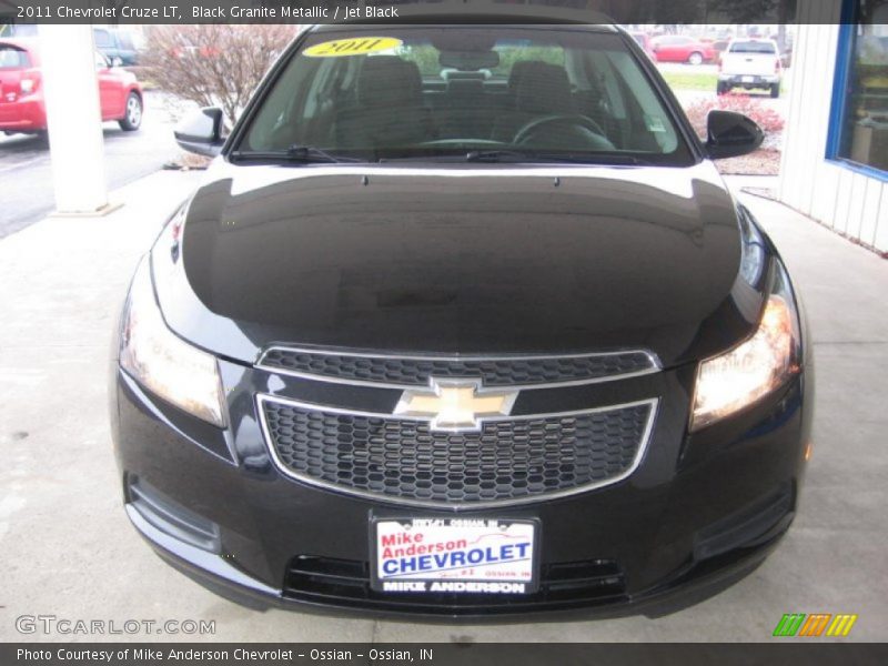 Black Granite Metallic / Jet Black 2011 Chevrolet Cruze LT