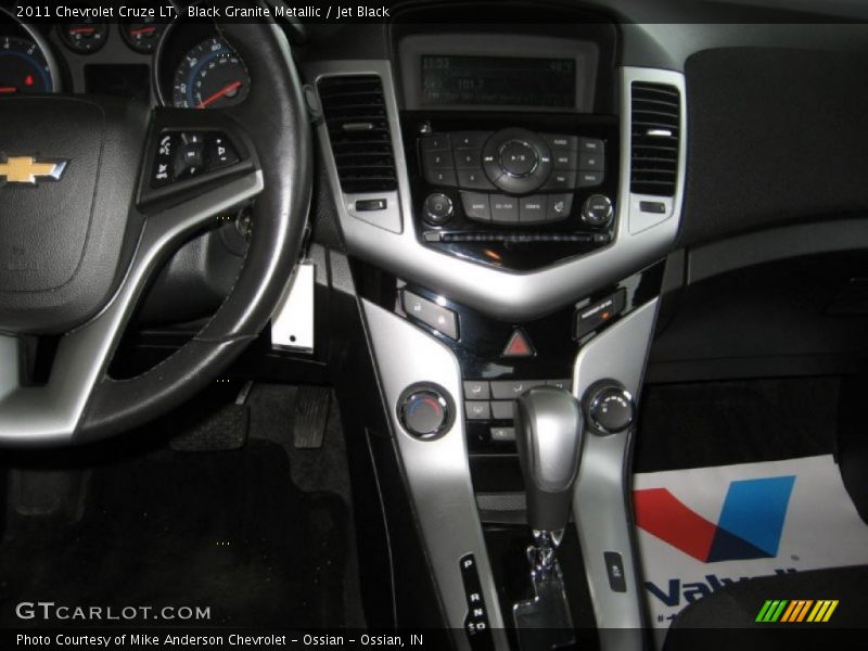 Black Granite Metallic / Jet Black 2011 Chevrolet Cruze LT