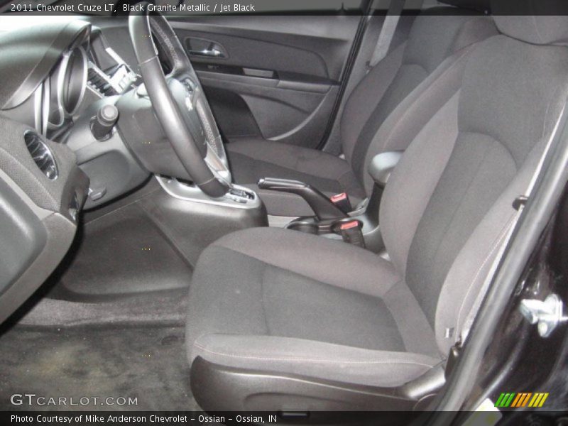 Black Granite Metallic / Jet Black 2011 Chevrolet Cruze LT