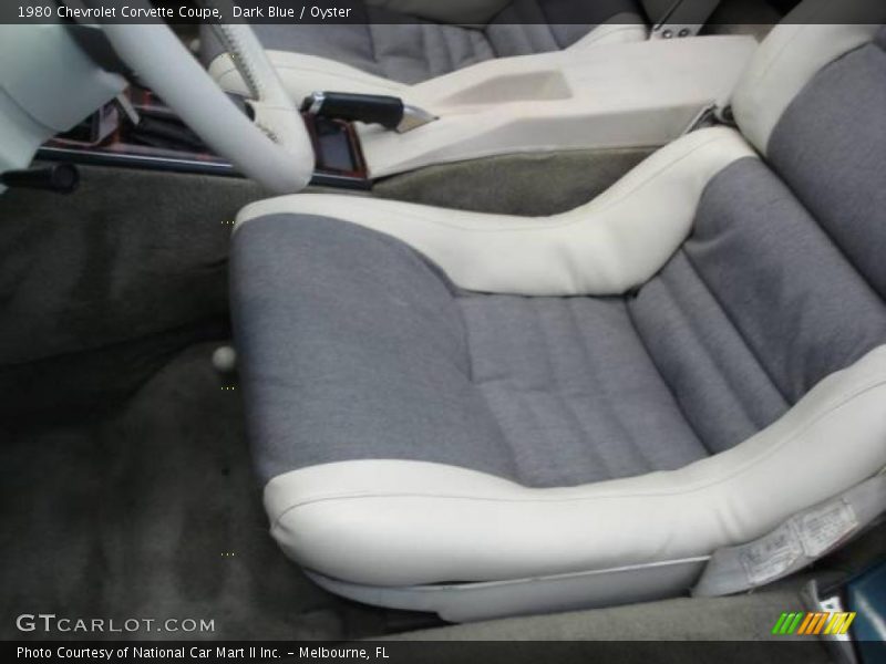 Dark Blue / Oyster 1980 Chevrolet Corvette Coupe