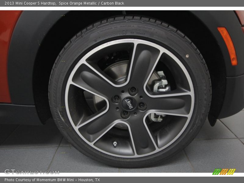 Spice Orange Metallic / Carbon Black 2013 Mini Cooper S Hardtop