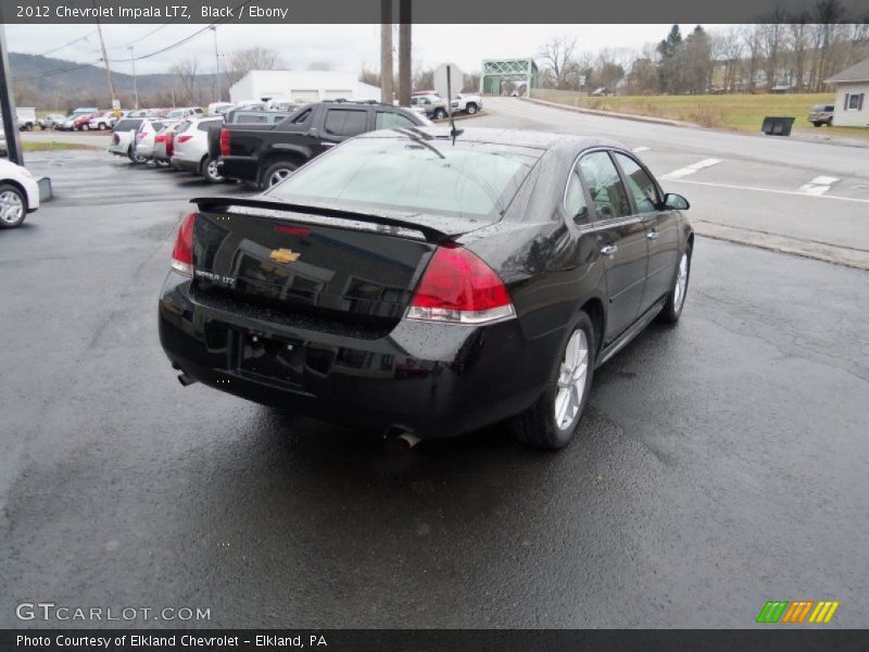 Black / Ebony 2012 Chevrolet Impala LTZ