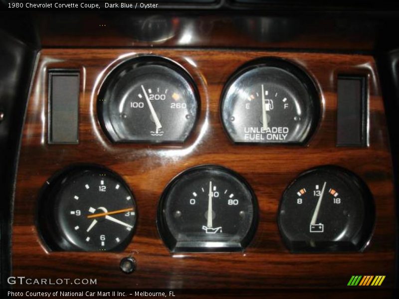Dark Blue / Oyster 1980 Chevrolet Corvette Coupe