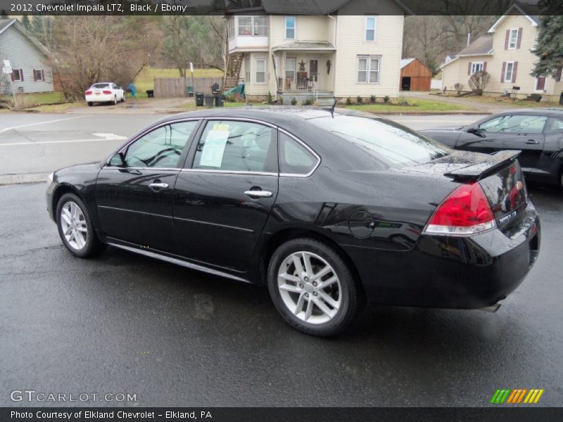 Black / Ebony 2012 Chevrolet Impala LTZ