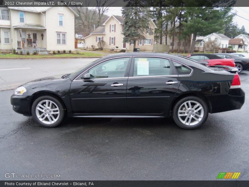 Black / Ebony 2012 Chevrolet Impala LTZ