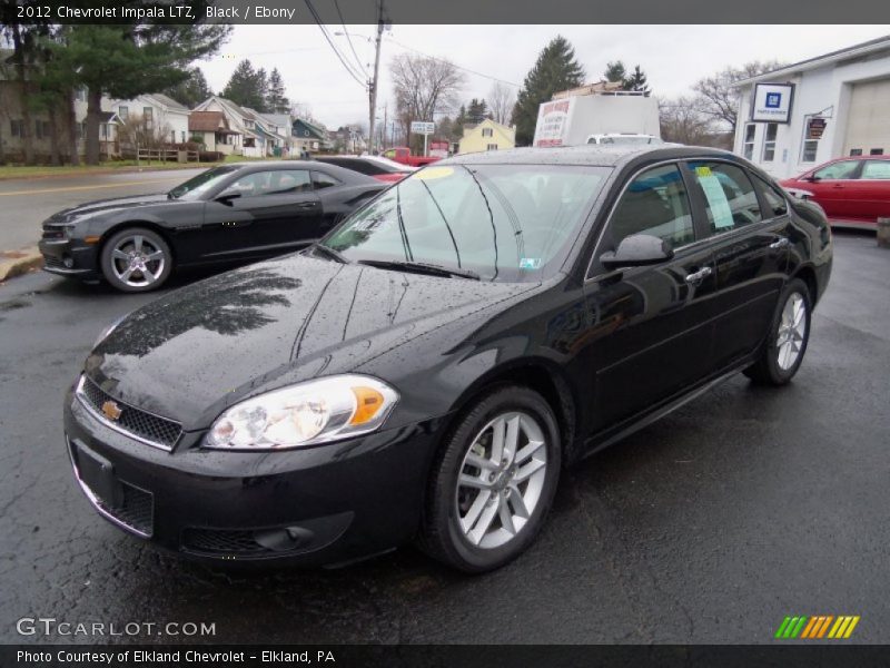 Black / Ebony 2012 Chevrolet Impala LTZ
