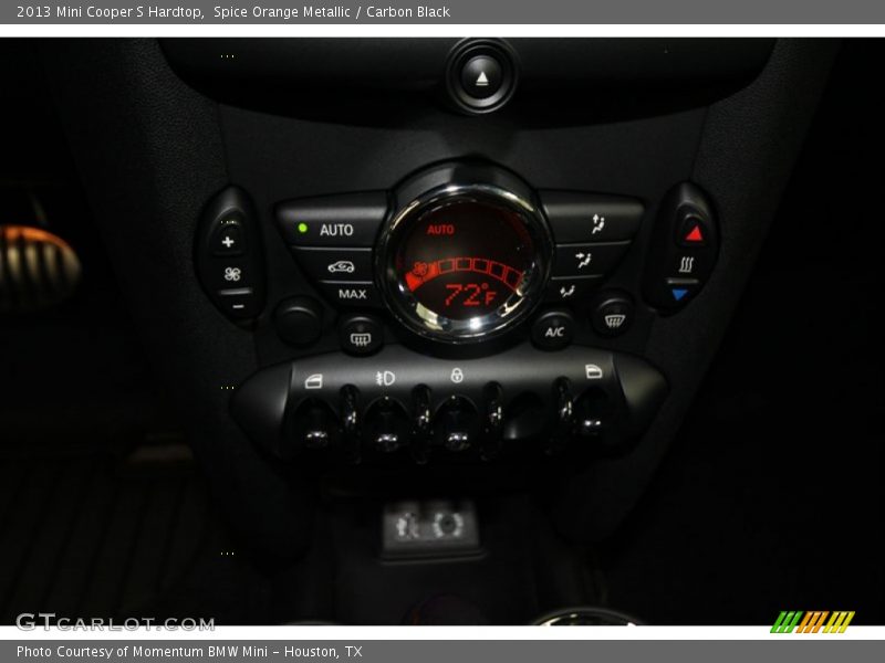Spice Orange Metallic / Carbon Black 2013 Mini Cooper S Hardtop