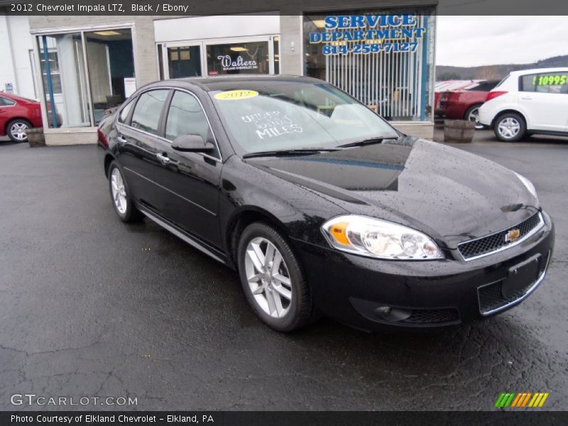 Black / Ebony 2012 Chevrolet Impala LTZ