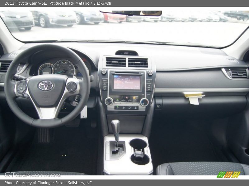 Attitude Black Metallic / Black/Ash 2012 Toyota Camry SE