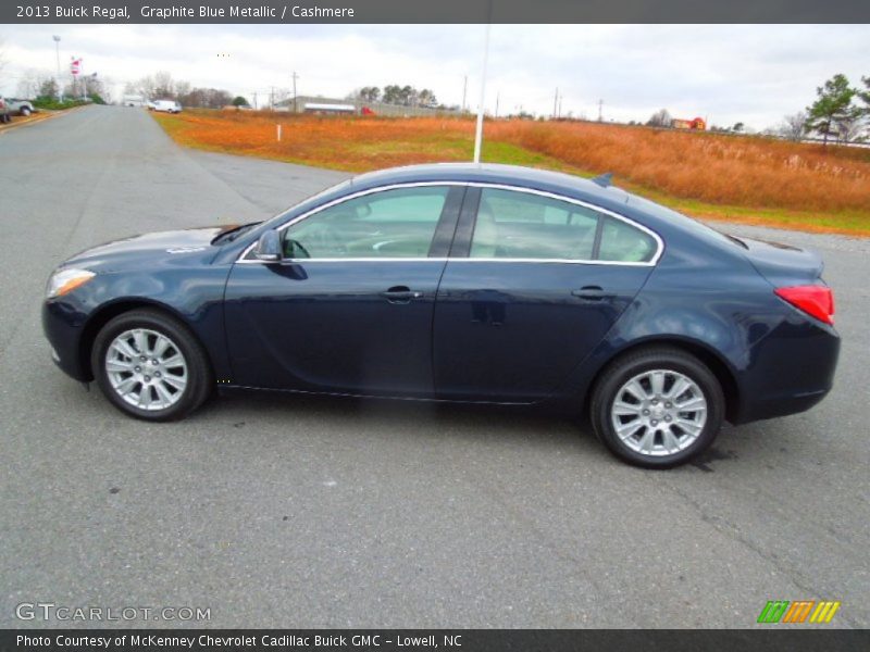 Graphite Blue Metallic / Cashmere 2013 Buick Regal