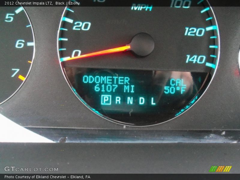 Black / Ebony 2012 Chevrolet Impala LTZ