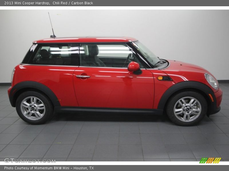 Chili Red / Carbon Black 2013 Mini Cooper Hardtop